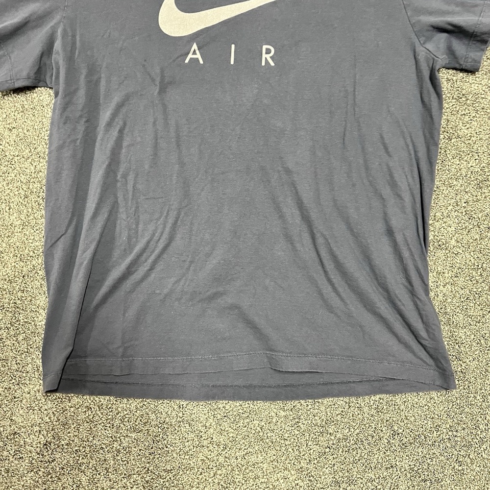 Nike Air T Shirt Mens XL Blue Graphic Logo Short Sleeve Casual - Picture 4 of 10